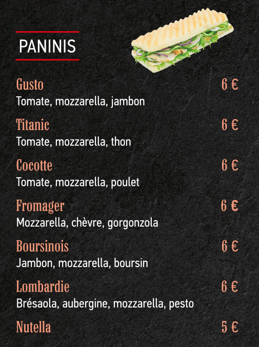 Gusto-panini